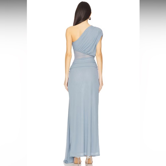 Lovers & Friends Lea Gown Sea Blue Sz M - Picture 4 of 6